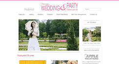 Desktop Screenshot of chicagoweddingresource.com